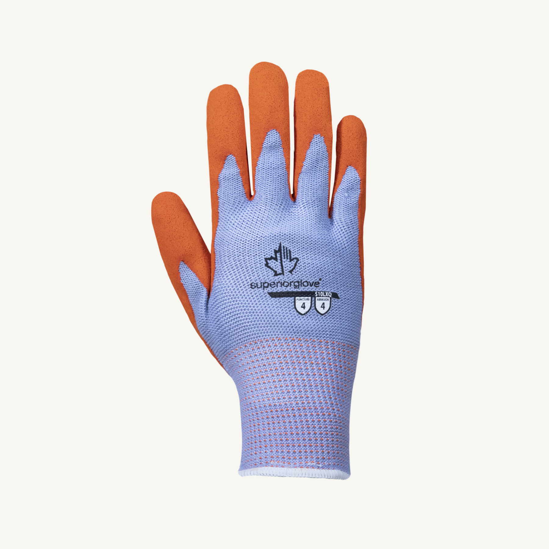 #S10LXQ Superior Glove® Dexterity® 10-gauge Cotton/Poly Economy Knit w/ Latex Palm